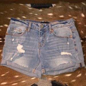 Aeropostale White Wash Shorts